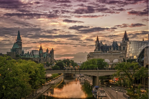 ottawa at sunset
