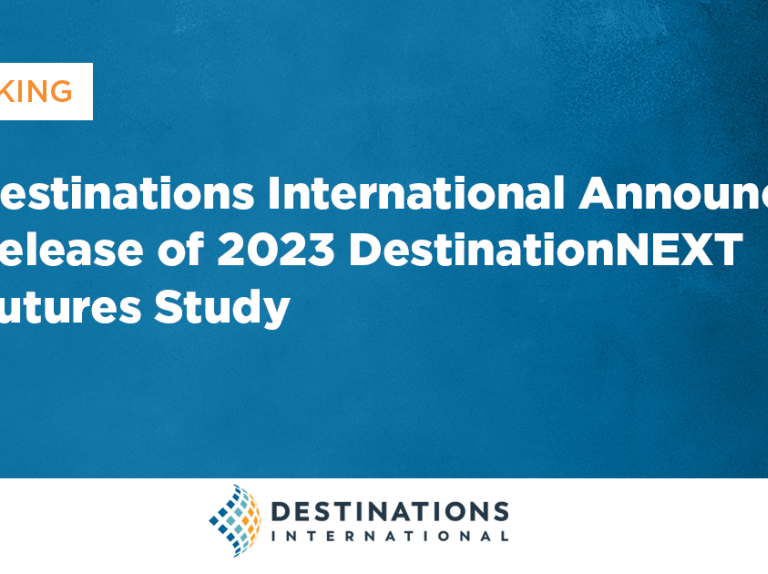 Destinations International Announces Release of 2023 DestinationNEXT Futures Study